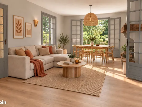Maison /Appartement mitoyen avec 3 chambres