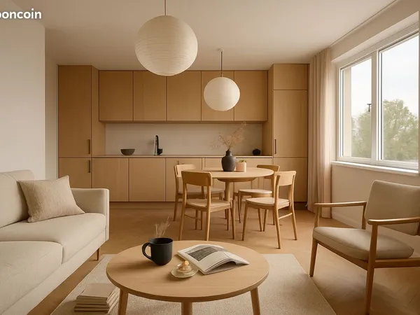 Appartement 2 pièces 38 m²