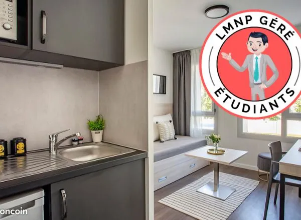 Studio 1 pièce 18 m²