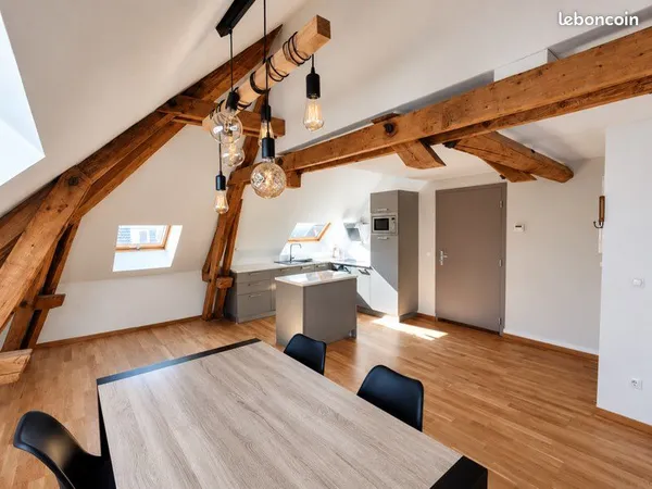 Appartement meublé - 3 pièces 60m2