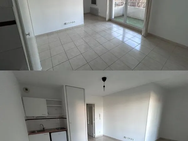 À louer - T1 Bis 25 m² avec balcon et parking - Montpellier Facultés