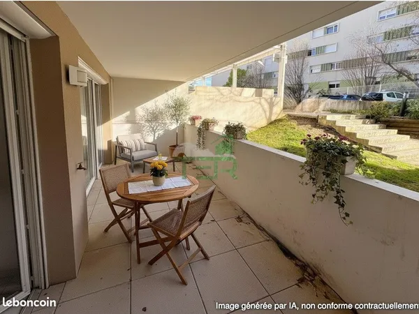 Appartement 2 pièces 45 m²