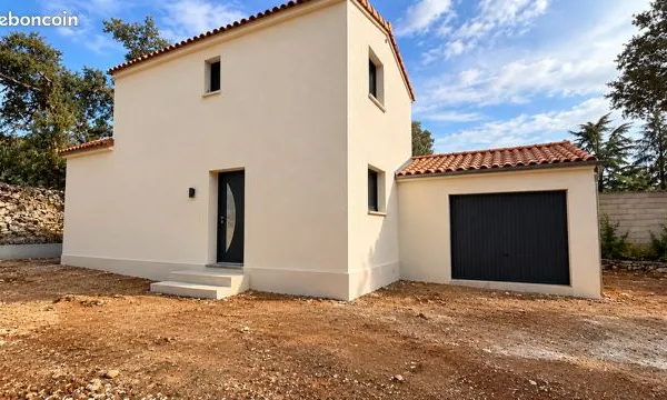 Villa neuve de 114m² avec garage de 23m², à terminer "frais de notaire réduit et éligible au PTZ"