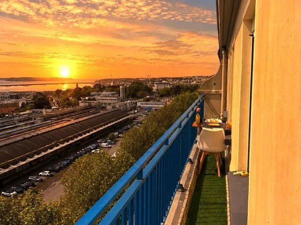Location T3 vue panoramique mer Brest