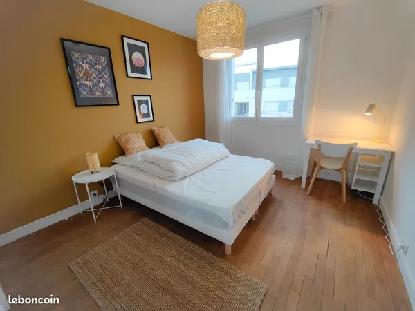 Chambre disponible en location dans T4 quartier Oberthür