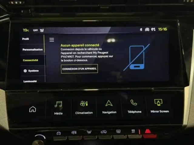 Peugeot 408 phev 225ch gt e-eat8 toit pano 7.4 kw camera 360 alcantara — photo 10