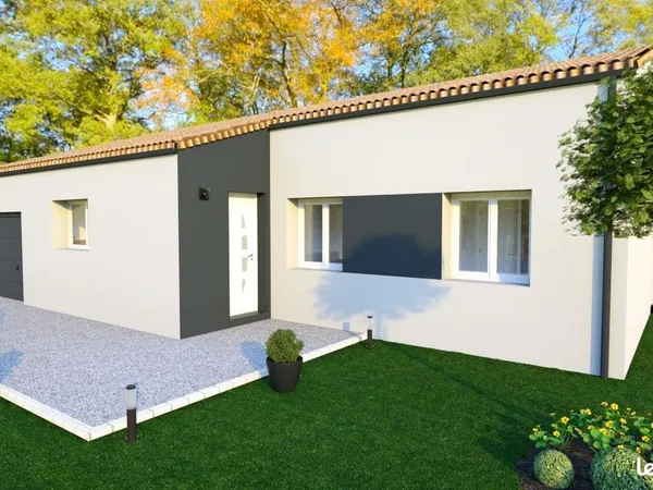 Maison 4 chambres sur un terrain de 520 m² à BRETIGNOLLES-SUR-MER