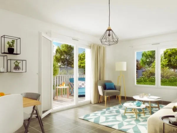 Appartement en frais réduits 2 pièces 47 m²