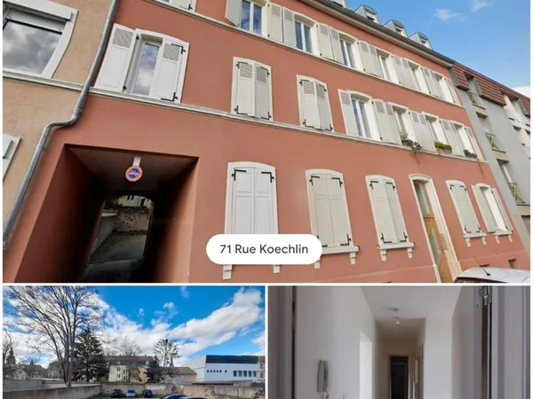 Appartement F2 avec cuisine équipée + parking privatif