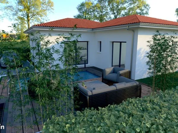 Investissement locatif à Bruges centre : projet de maison T4 plain-pied de 90 m²
