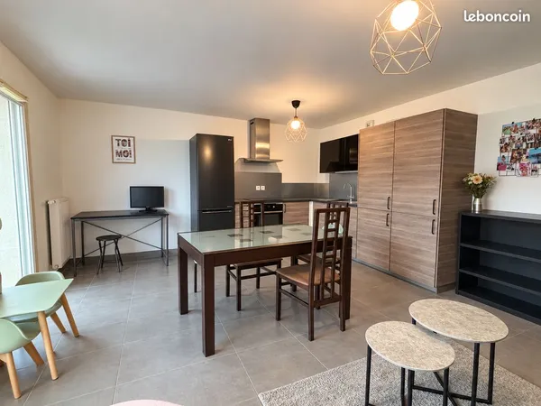 Appartement 3 pièces 63m² + garage