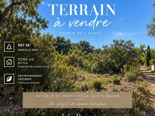 Terrain 987 m²