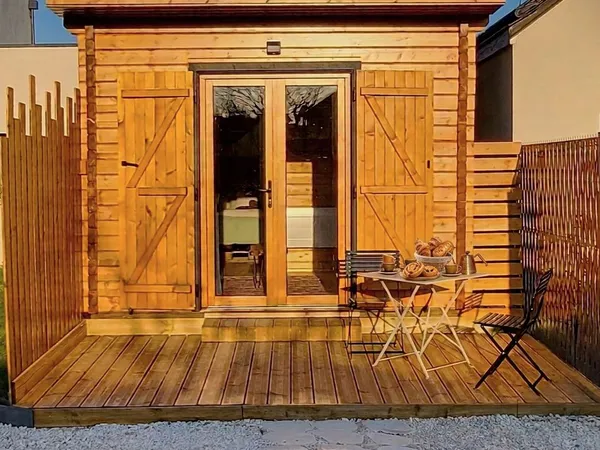 Chalet cosy avec parking proche orléans bail mobilité