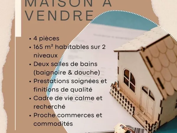 Magnifique maison à Ste Suzanne à vendre - 4 pièces 570 m2
