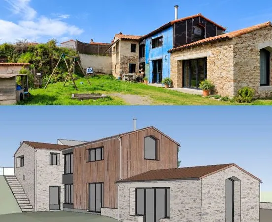 Maison de caractère 169 m² - Grand terrain 1 107