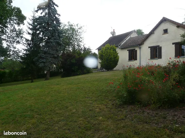 Maison avec jardin paysager