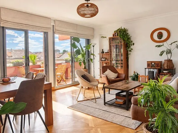 Bel appartement T4 lumineux de 89m2