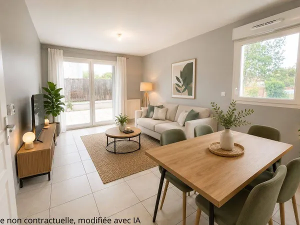 Appartement 2 pièces 41 m²
