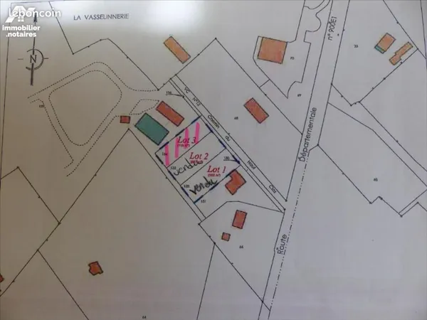 Terrain 749 m² BAUDREVILLE