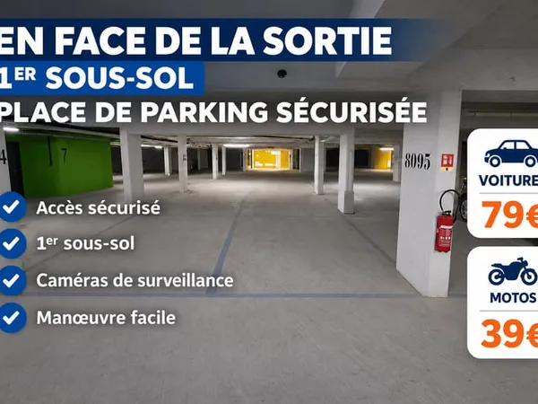 Parking 13 m²