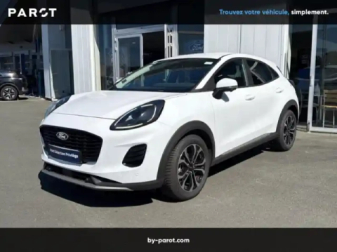 Ford Puma nouveau 1.0 ecoboost 125 ch mhev s&amp;s bvm6 titanium