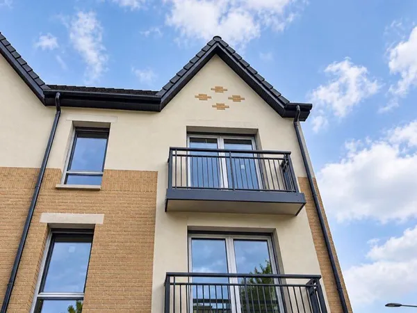 Wasquehal - Studio neuf de 32 m², dernier étage, balcon et parking - 640 CC/mois