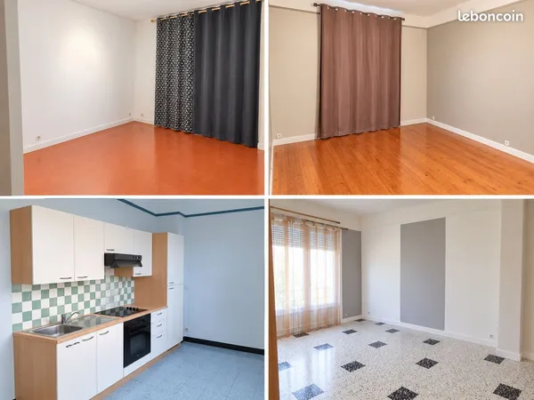 Location F3 centre Airaines - chauffage + eau inclus