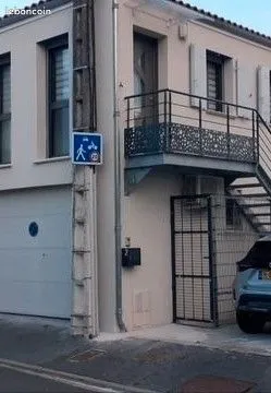 T2 meublé neuf 40 m2 la rochelle Tasdon parking climatisation sans copropriété