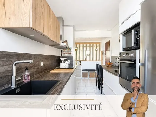 Elio un appartement T4 traversant avec climatisation, cave et st