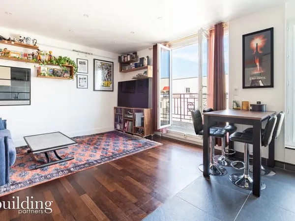 Paris 17e Champerret Appartement 4 pièces de 88,76 m² avec balcon de 9 m²