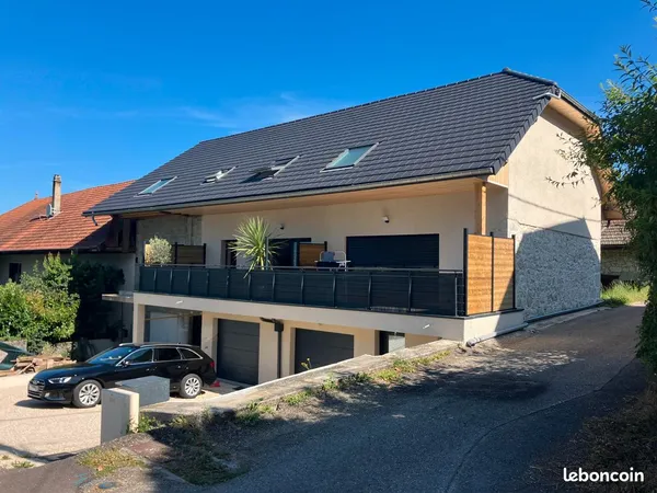 Mouxy - Maison neuve 4 chambres - Vue lac & montagnes
