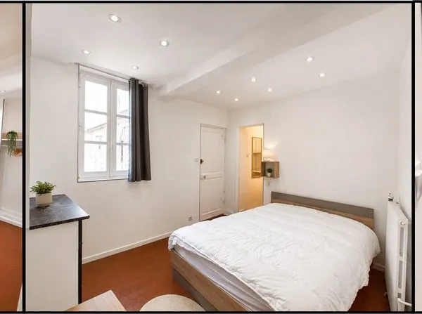 Chambre meublée + grand dressing dans colocation rénovée - Auxerre Centre - Netflix + Babyfoot