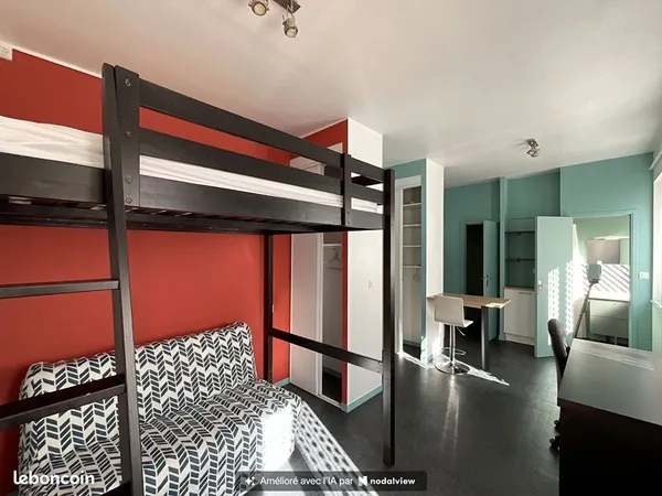 Studio 1 pièce 22 m²