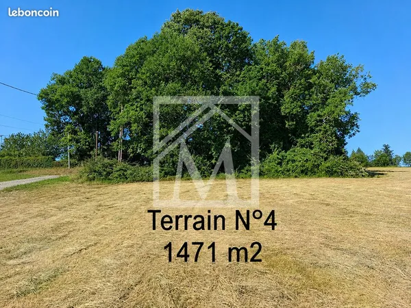Terrain 1471 m² TRELISSAC