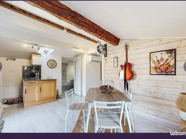 Rare sur le secteur appartement T2 avec jardin