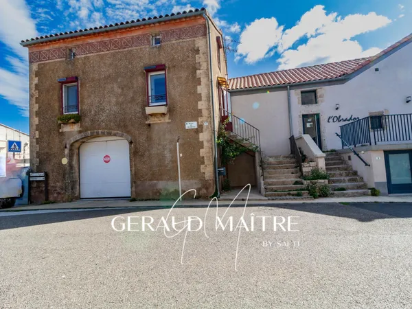 Maison 3 chambres avec grand garage sur le larzac proche A75