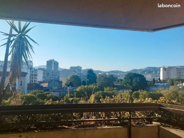 MARSEILLE 8e - PRADO - 108 m² - 2 TERRASSES - PLEIN SUD - VUE PANORAMIQUE