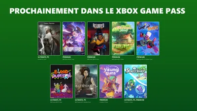 Game Pass : neuf arrivées d'ici septembre, six départs