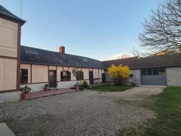 Maison de caractère à Saumont-la-Poterie, 127 m², 3 chambres