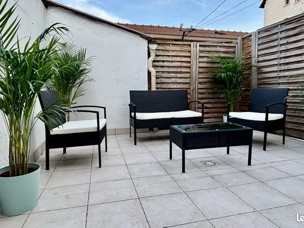Maison 30m2 asnieres sur seine - Metro 13 - 2 terrasses