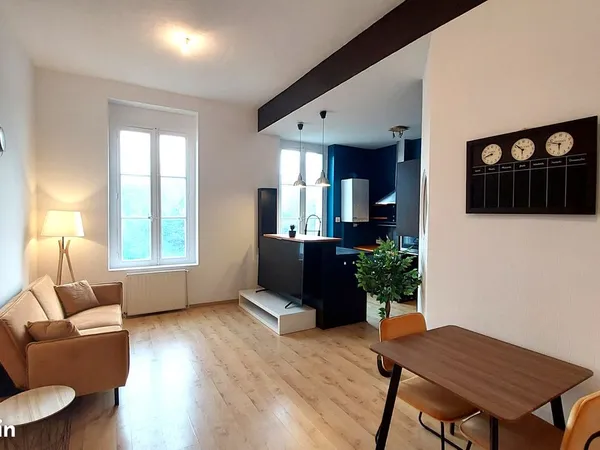 T2 47m² meublé refait à neuf à Saint-Genest-Lerpt / Saint-Etienne. Très calme. 595 charges comprises