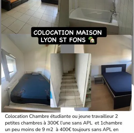 Colocation maison St fons