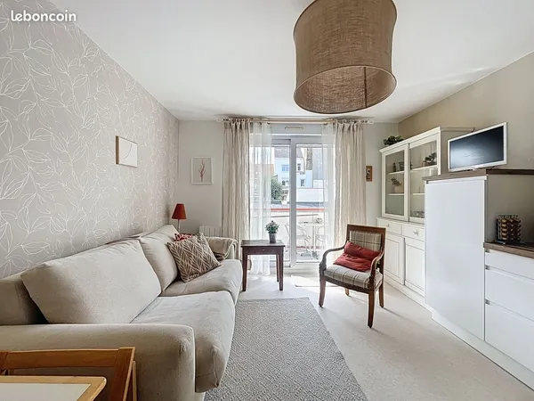 Studio meublé Malo avec balcon