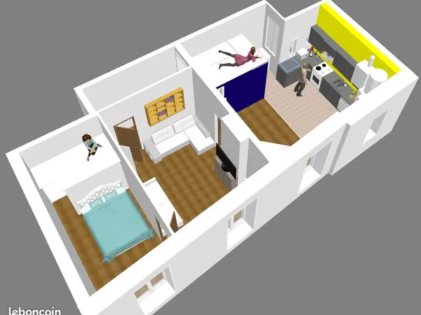 Appartement F3 T3