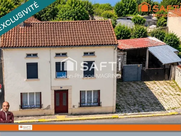 Maison familiale rénovée avec 4 chambres, garage et jardin