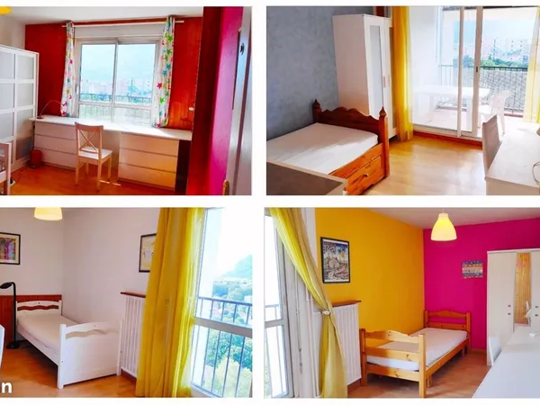 Colocation Grenoble- Eybens - Chambre 10 m2 - 400 tout compris - Calme et lumineux