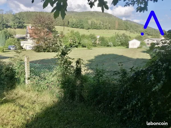 Terrain 3000 m² Plainfaing
