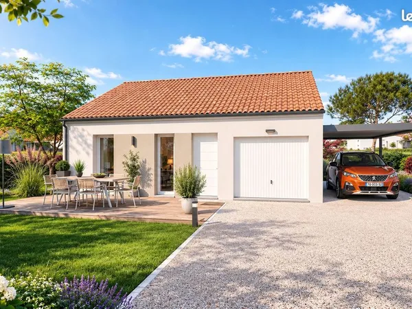 Projet de construction d'une maison 60 m² avec terrain à SAINT-JEAN-SUR-VEYLE (01)