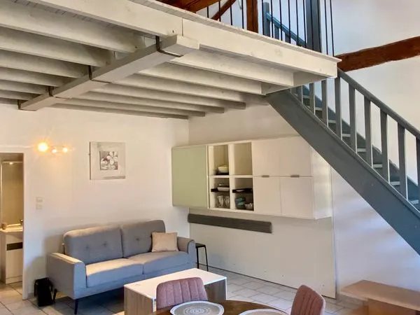 Location loft en duplex T3 meublé