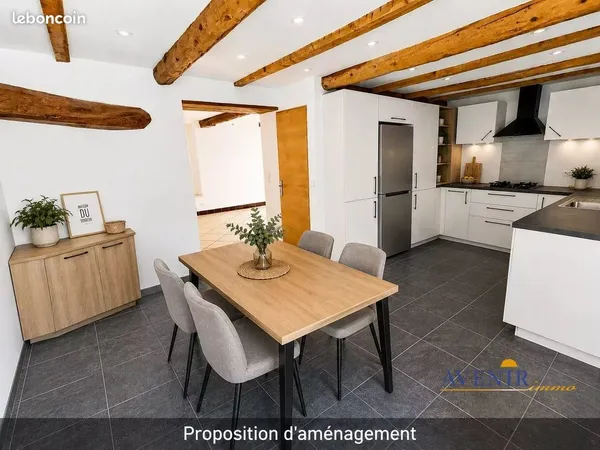 Maison de ville 6 pièces 148 m²